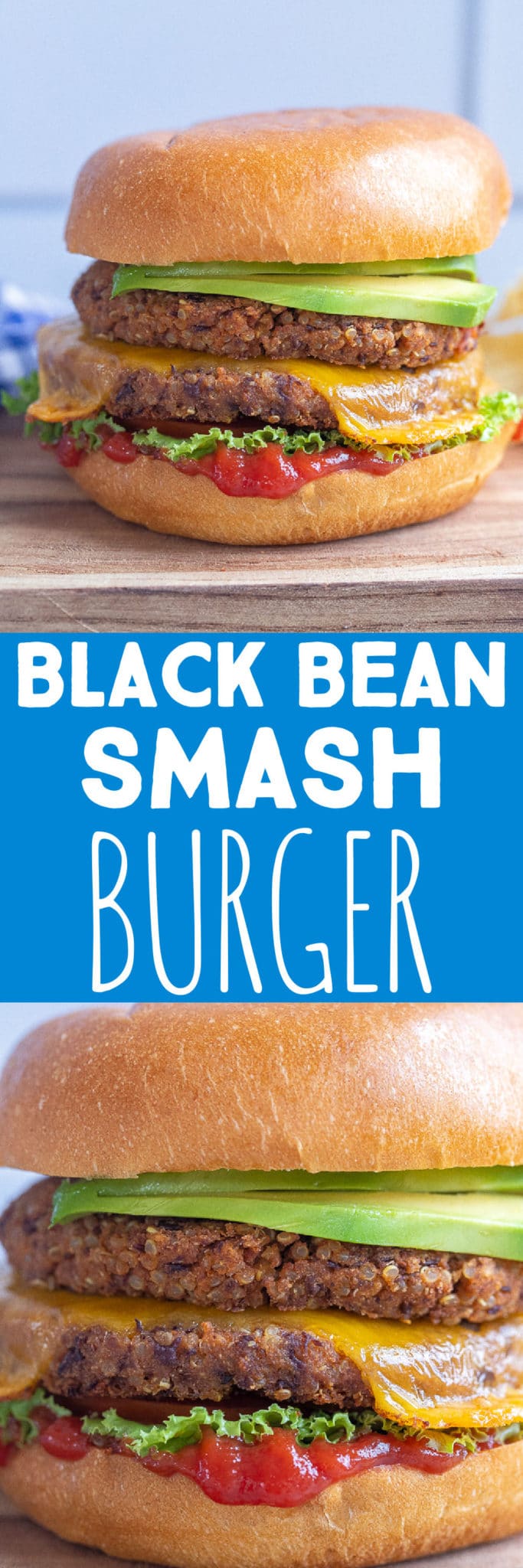 Black Bean Smash Burgers - She Likes Food