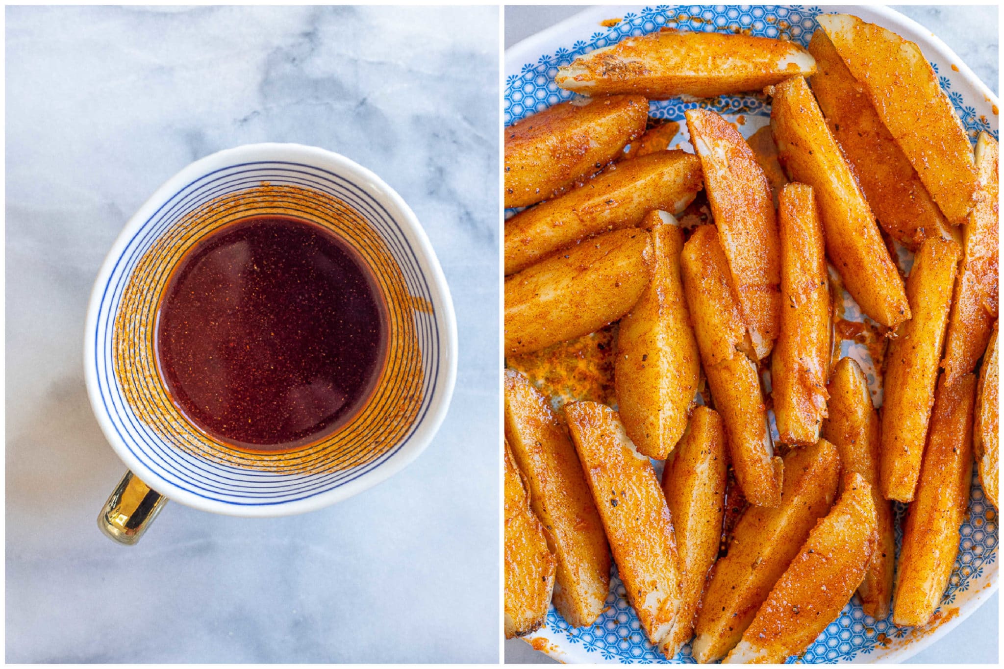 Seasoned Grilled Potato Wedges She Likes Food