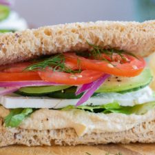 Veggie Sandwiches with Hummus-image