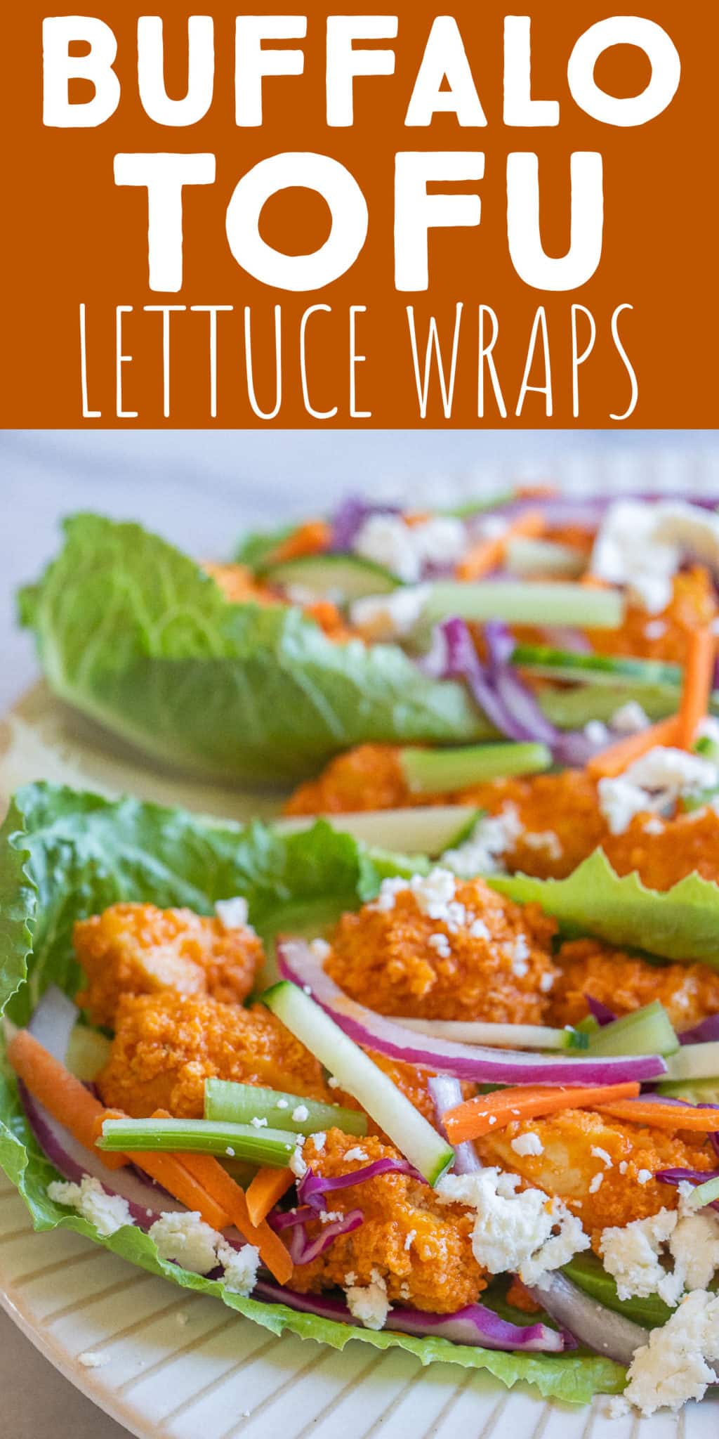Buffalo Tofu Lettuce Wraps She Likes Food