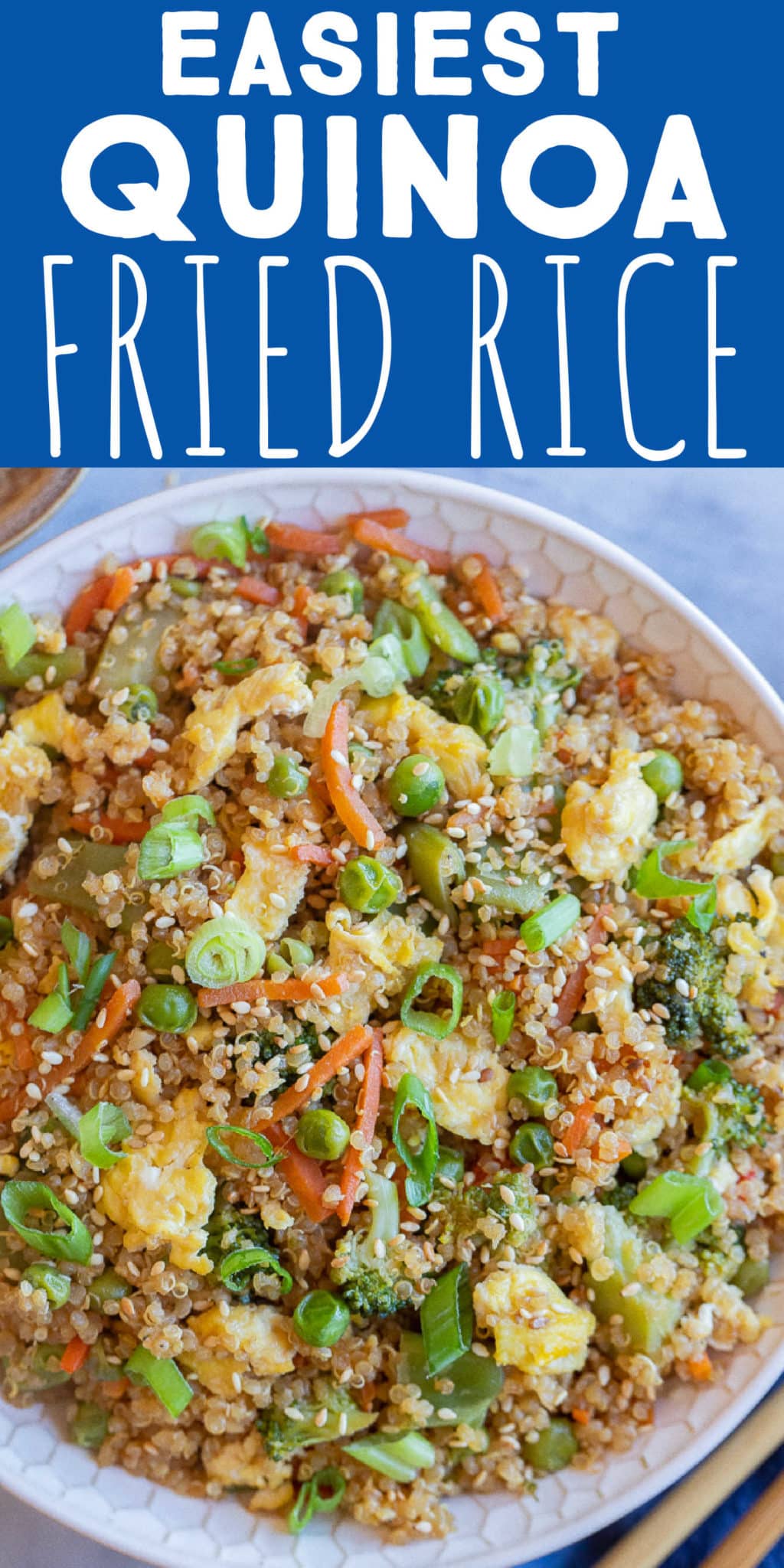 Easy Quinoa Fried Rice Recipe - She Likes Food