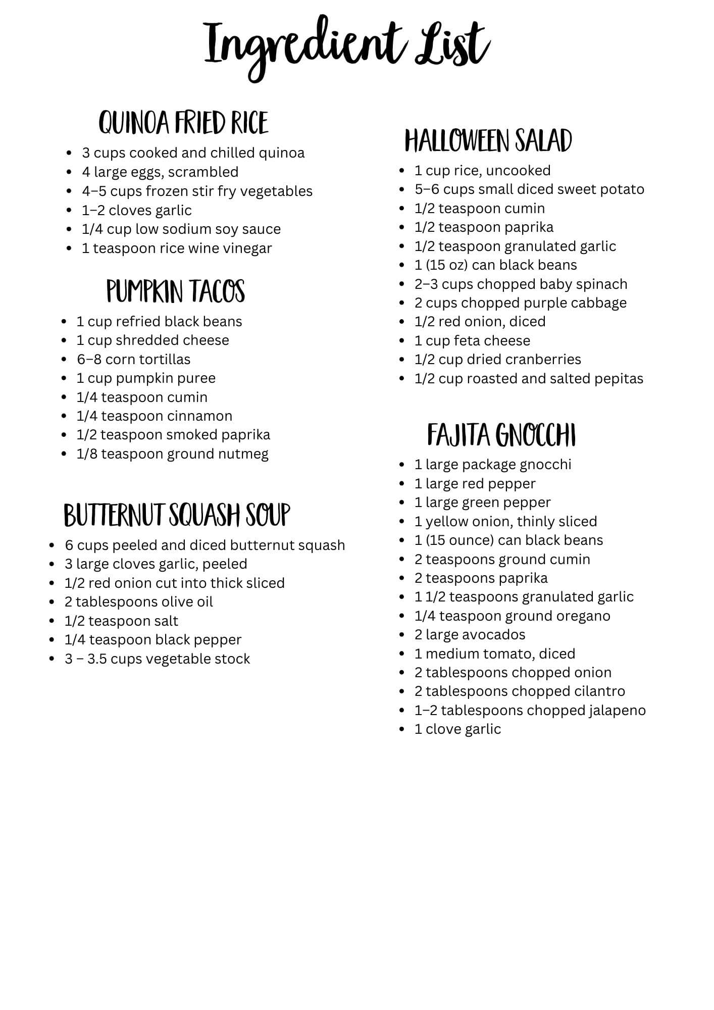 Vegetarian Meal Plan Week 35 She Likes Food