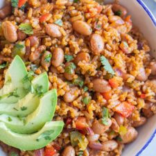 Easy Rice and Bean Stir Fry-image