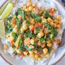 Quick and Easy Chickpea Curry-image