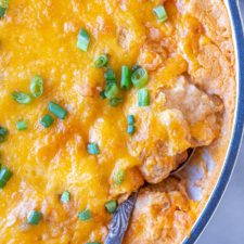 Vegetarian Buffalo Chickpea Dip-image