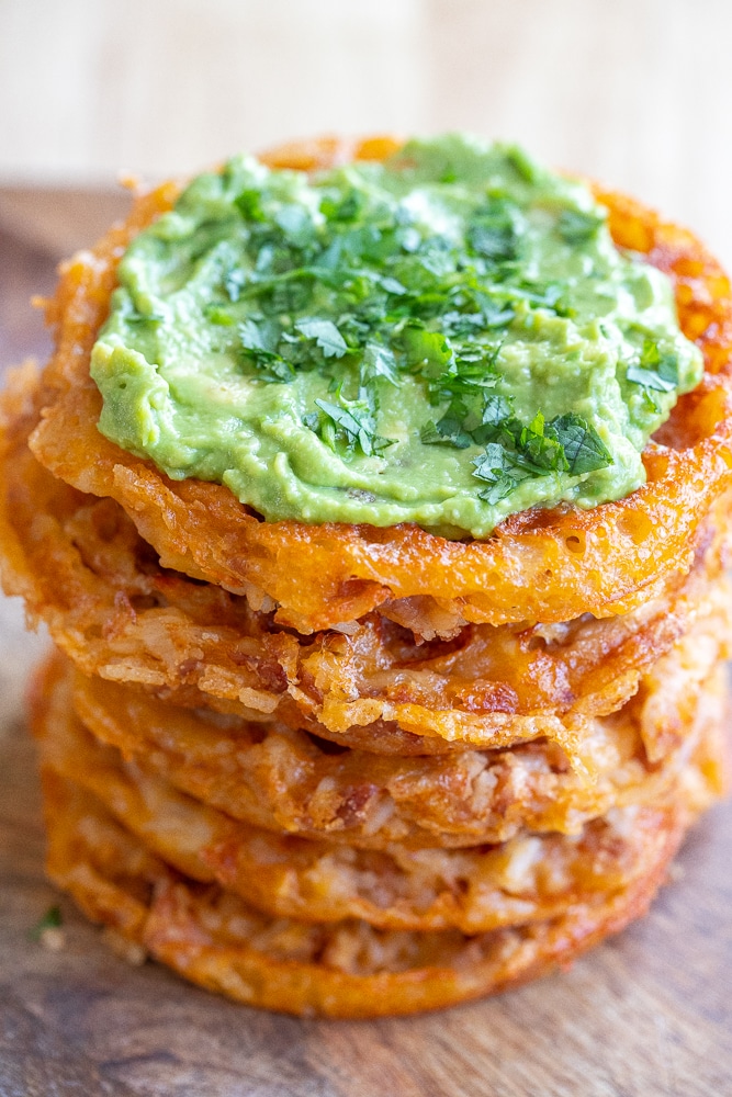 Tacky Rice and Bean Waffles