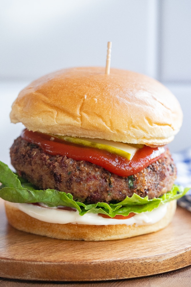 Excessive Protein Kidney Bean Burgers