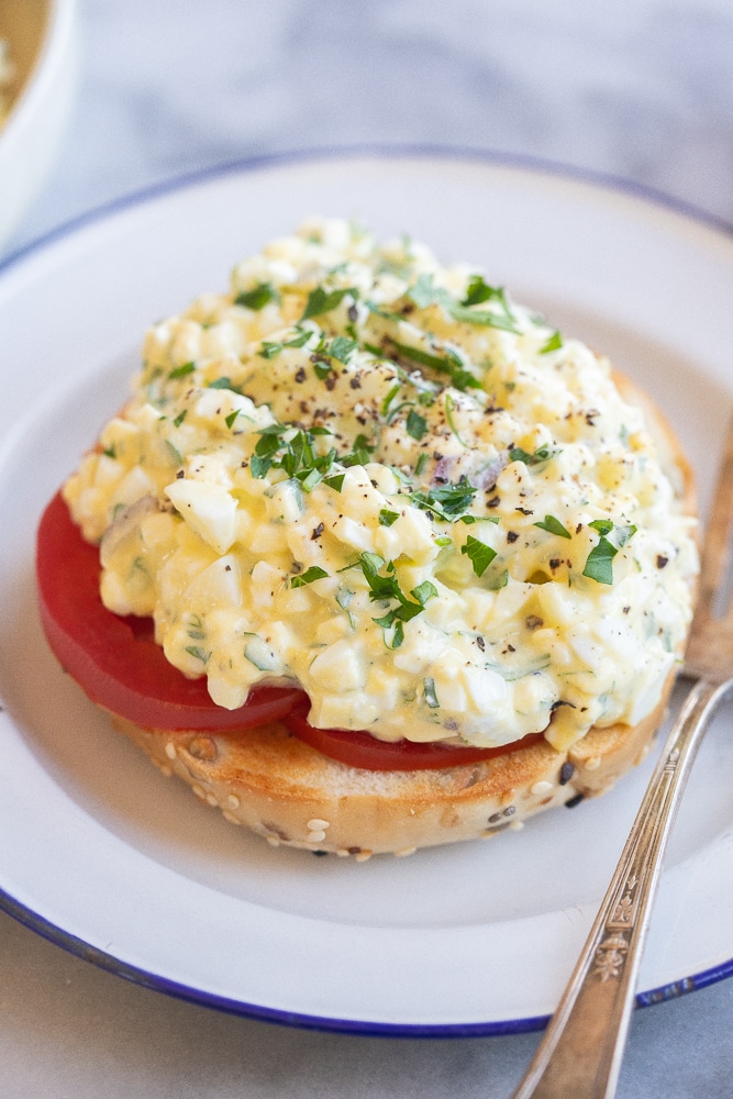 Excessive Protein Cottage Cheese Egg Salad Recipe