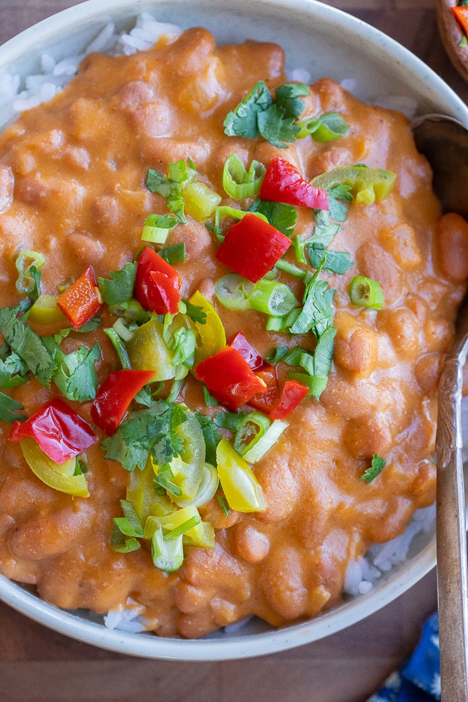 Tacky Beans with Rice – She Likes Meals