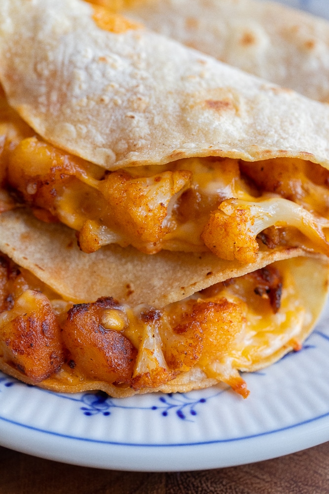 Crispy Cauliflower and Potato Tacos