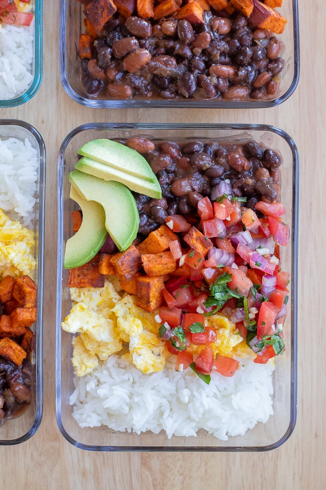 Meal Prep Vegetarian Breakfast Bowls Meal Prep Vegetarian Breakfast Bowls