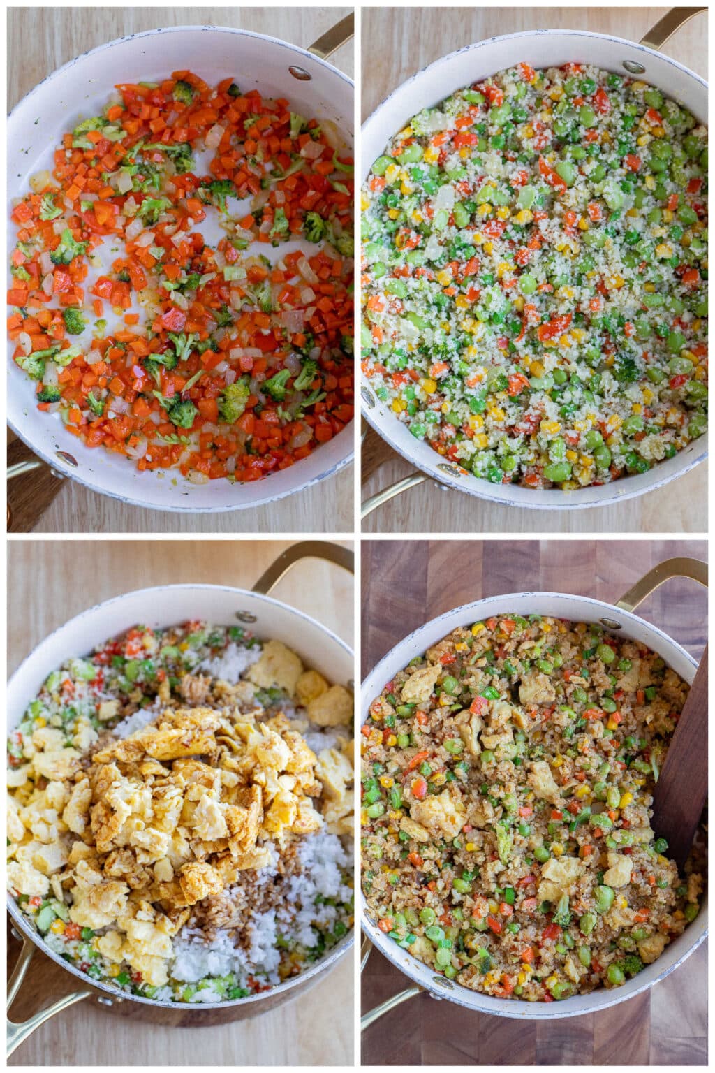 Loaded Rice Pot Loaded Vegetarian Fried Rice - She Likes Food